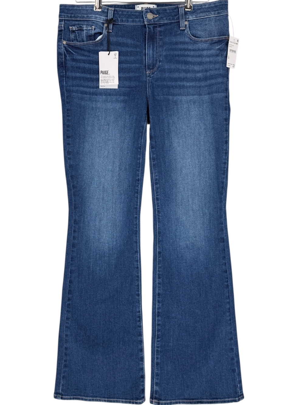 PAIGE Skyline Boot Medium Wash Blue Jeans Ackalia